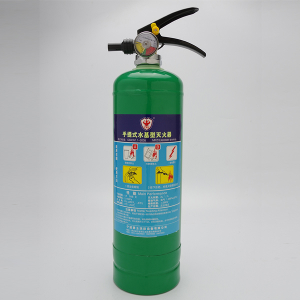 常见的火灾类型与灭火器的选用